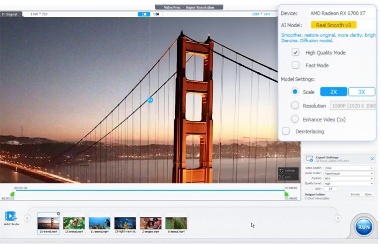VideoProc Converter AI: ИИ-реставрация семейных видео на VHS и старых фото без облака — фото 6