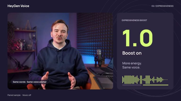 HeyGen Voice: ИИ озвучит видео вашим голосом и подстроит звук под сцену — фото 3