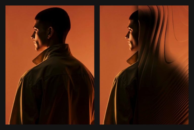 Эффект «фрактального» рифлёного стекла в Photoshop: модный приём без ИИ — фото 2