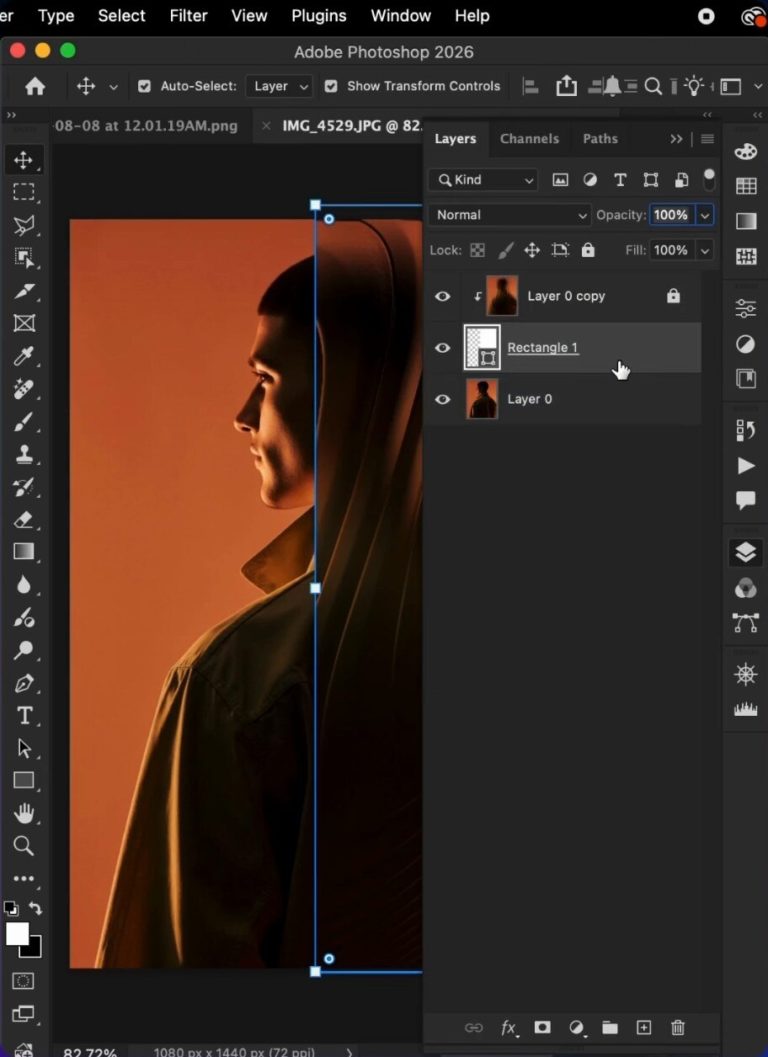 Эффект «фрактального» рифлёного стекла в Photoshop: модный приём без ИИ — фото 6