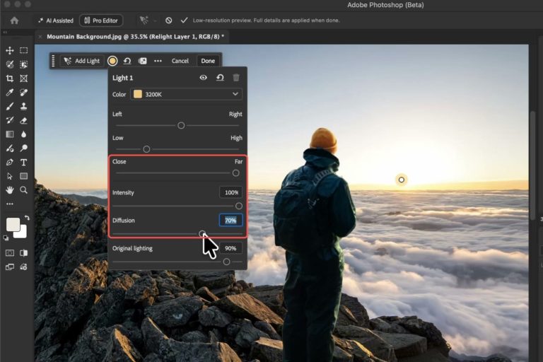 Photoshop Relight на практике: стоит ли новый свет 30 генеративных баллов? — фото 5