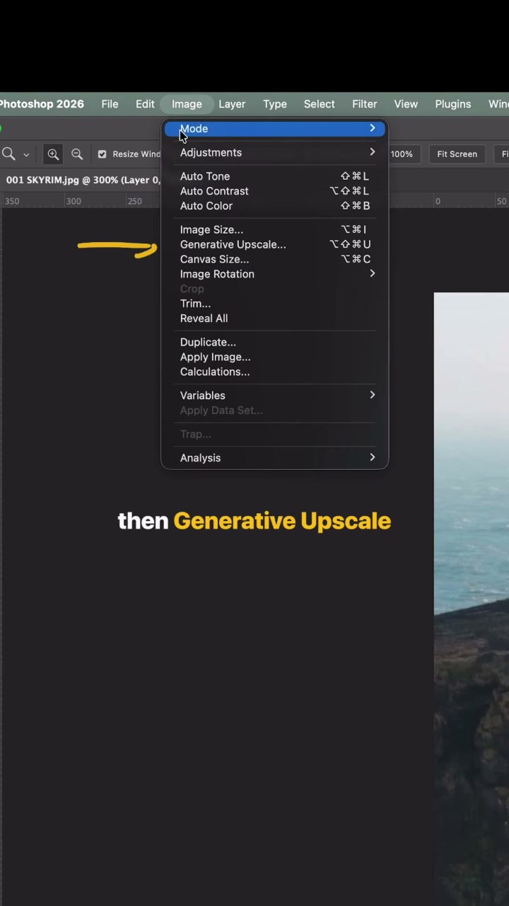 Как в Photoshop спасти жёстко обрезанный кадр: Generative Upscale с моделью Topaz Gigapixel — фото 3