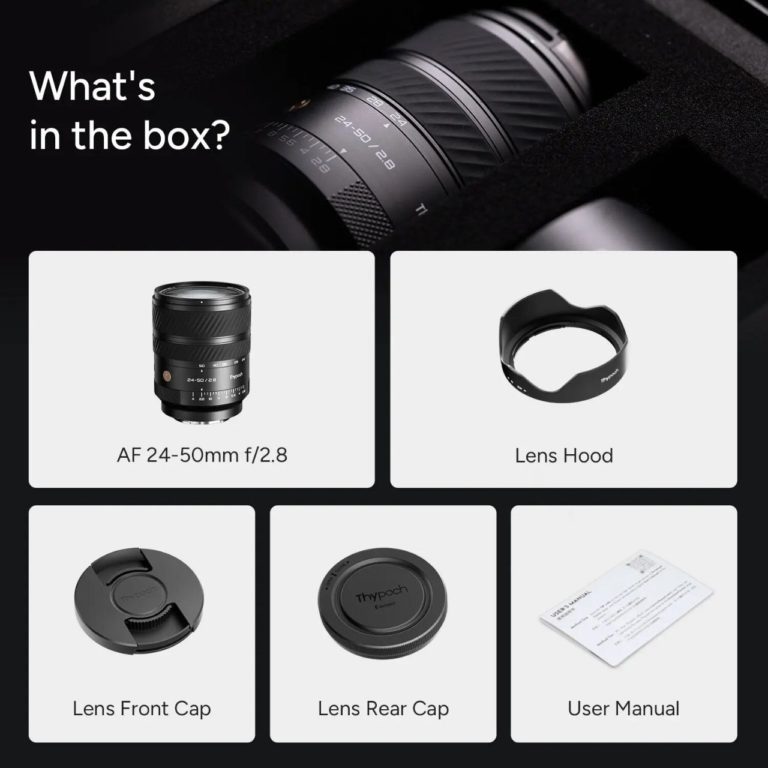 Светосильный зум Thypoch Voyager AF 24-50mm f/2.8 скоро выйдет для Nikon Z — фото 7
