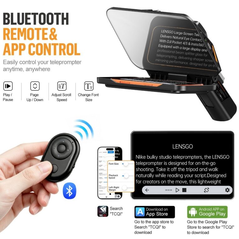LensGo TCQI 8 Pocket — суфлёр специально для DJI Osmo Pocket 3 и 4 — фото 7