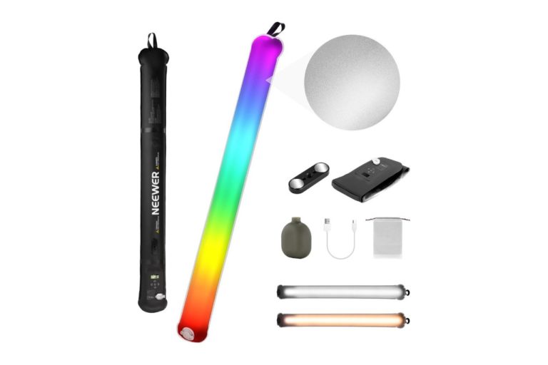 Neewer GC30C — надувная RGB-трубка на 90 см, которая сдувается до размеров блокнота