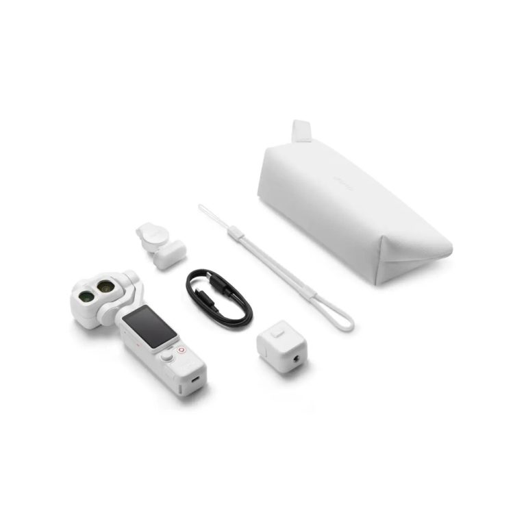 Двухкамерная DJI Osmo Pocket 4P вышла в белом цвете Pearl White — фото 3