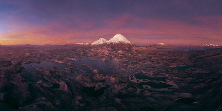 Epson Pano Awards 2026: лучшая панорама года — вулкан из 33 кадров