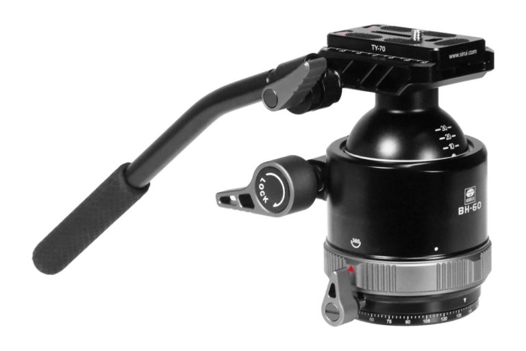 Голову Sirui BH-60 «шаровая + видео» теперь продают отдельно от штатива