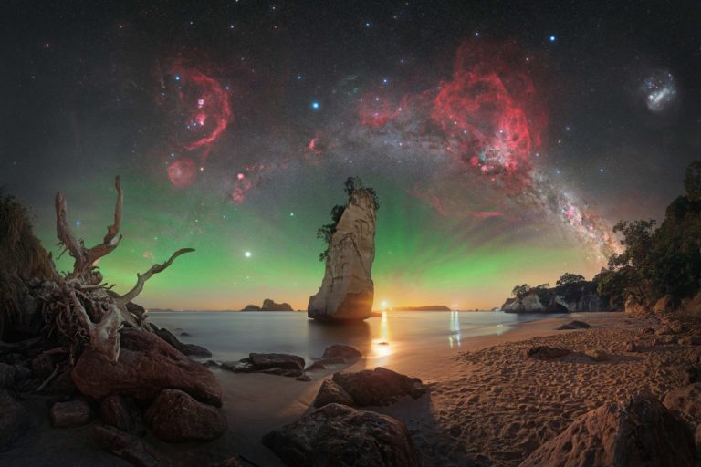 Astrophotography Prize 2026: лучший кадр года — Млечный Путь над новозеландской скалой