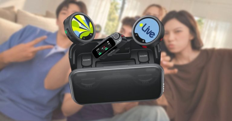 Insta360 Mic — топ петличка с экраном E-Ink и записью на microSD дешевле Mic Pro на $80