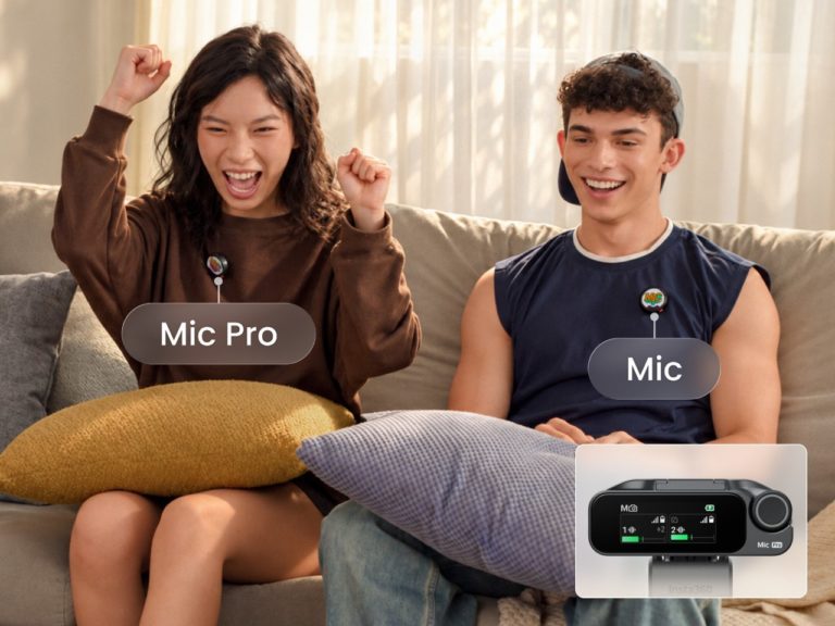 Insta360 Mic — топ петличка с экраном E-Ink и записью на microSD дешевле Mic Pro на $80 — фото 6