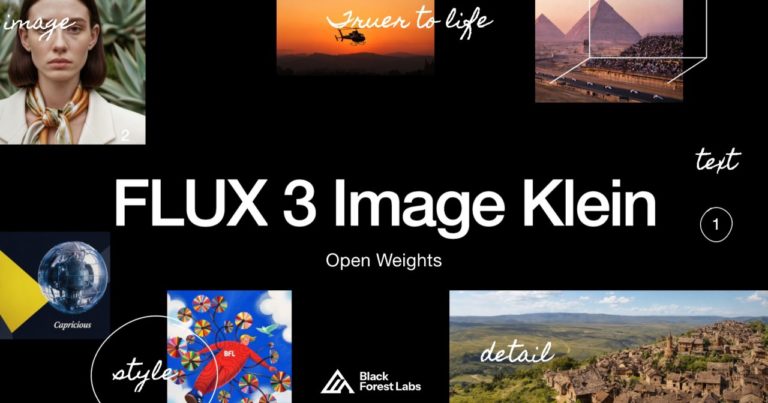 Вышла FLUX 3 Image Klein: генерация и правка фото прямо на домашнем компьютере